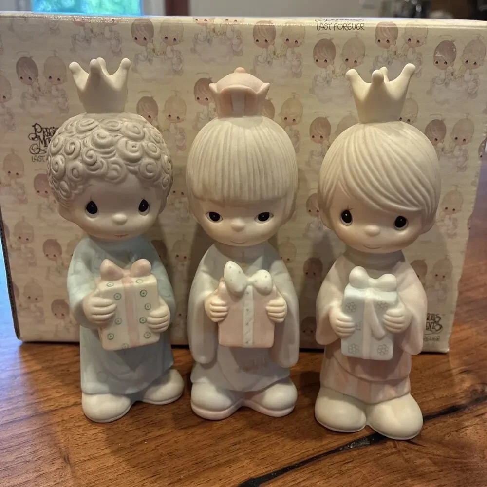 1981 Enesco Precious Moments Wee Three Kings Figurine‎ #E-5635